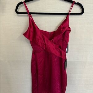 Lulu's Vibrant Red Dress